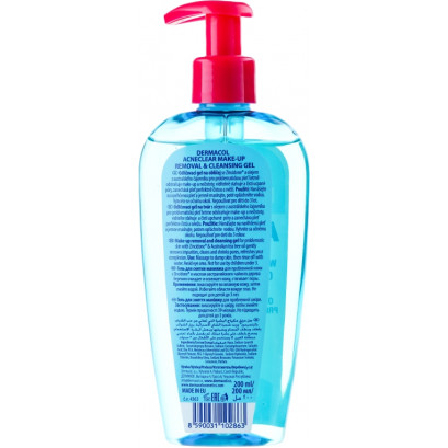 Dermacol AcneClear Gel demachiant pentru pielea problematică 200ml