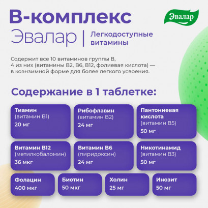 B-complex (комплекс витаминов Б)